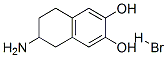 (+/-)-2-AMINO-6,7-DIHYDROXY-1,2,3,4-TETRAHYDRONAPHTHALENE HYDROBROMIDE Structure