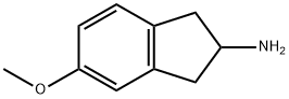 5-METHOXY-2,3-DIHYDRO-1H-INDEN-2-AMINE Struktur