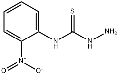 4-(2-ニトロフェニル)-3-チオセミカルバジド 化学構造式