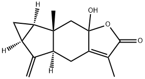 4a,5,5a,6,6a,6b,7,7a-Octahydro-7a-hydroxy-3,6b-dimethyl-5-methylenecycloprop[2,3]indeno[5,6-b]furan-2(4H)-one|