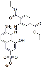 sodium diethyl 2-[(2-amino-8-hydroxy-6-sulphonatonaphthyl)azo]terephthalate|