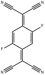 2,5-二氟-7,7,8,8-四氰醌二甲烷, 73318-02-2, 结构式
