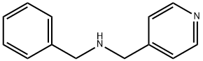 ベンジルピリジン-4-イルメチルアミン 化学構造式