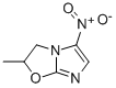 2-Methyl-5-nitro-2,3-dihydro-imidazo[2,1-b]oxazole Struktur