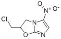 Imidazooxazole,2-(chloromethyl)-dihydro-5-nitro- Struktur