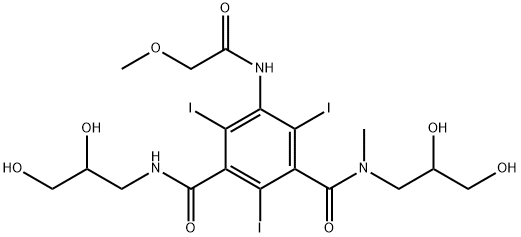 イオプロミド（異性体混合物） 化学構造式