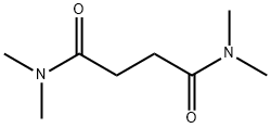 N,N,N',N'-テトラメチルスクシンアミド 化学構造式