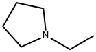 N-エチルピロリジン 化学構造式