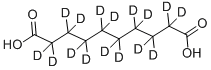 1,10-DECANEDIOIC-D16 ACID Struktur