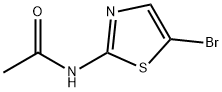 2-アセトアミド-5-ブロモ-1,3-チアゾール 化学構造式