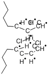 ビス(ブチルシクロペンタジエニル)チタン(IV)ジクロリド 化学構造式