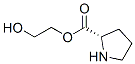 L-Proline, 2-hydroxyethyl ester (9CI) 化学構造式