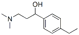 Benzenemethanol, alpha-[2-(dimethylamino)ethyl]-4-ethyl- (9CI) Struktur