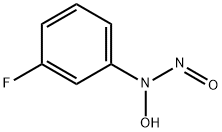 Benzenamine, 3-fluoro-N-hydroxy-N-nitroso- (9CI) Struktur