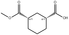 CIS-3-甲酯环己烷-1-羧酸,733742-58-0,结构式