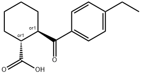 TRANS-2-(4-エチルベンゾイル)シクロヘキサン-1-カルボン酸 price.