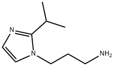 3-(2-异丙基-咪唑基-1-基)-丙胺 结构式