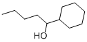 1-シクロヘキシル-1-ペンタノール 化学構造式