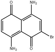4,8-二氨基-2-溴-1,5-萘醌,73384-69-7,结构式