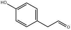 4-ヒドロキシフェニルアセトアルデヒド 化学構造式