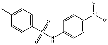 4'-ニトロ-p-トルエンスルホンアニリド 化学構造式