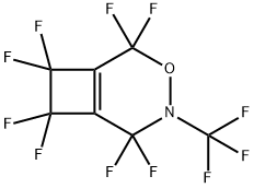 2,2,5,5,7,7,8,8-Octafluoro-4-(trifluoromethyl)-3-oxa-4-azabicyclo[4.2.0]oct-1(6)-ene Structure