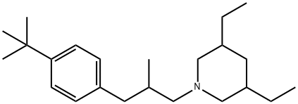 3,5-Diethyl-1-(3-(4-(1,1-dimethylethyl)phenyl)-2-methylpropyl)piperidi ne|