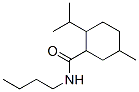 N-butyl-2-isopropyl-5-methylcyclohexanecarboxamide Structure