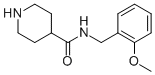 N-(2-METHOXYBENZYL)PIPERIDINE-4-CARBOXAMIDE|