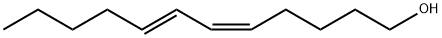 (5Z,7E)-5,7-Dodecadien-1-ol Structure