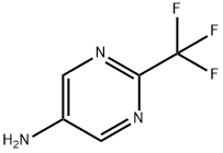 2-三氟甲基嘧啶-5-胺, 73418-87-8, 结构式