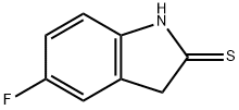 5-FLUORO-1,3-DIHYDRO-INDOLE-2-THIONE Structure