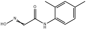 (E)-N-(2,4-二甲基苯基)-2-(羟基亚胺)乙酰胺 结构式