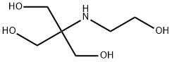 2-[(2-ヒドロキシエチル)アミノ]-2-(ヒドロキシメチル)プロパン-1,3-ジオール 化学構造式
