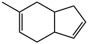 3a,4,7,7a-Tetrahydro-6-methyl-1H-indene Structure