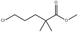 Methyl 5-chloro-2,2-dimethylvalerate Structure