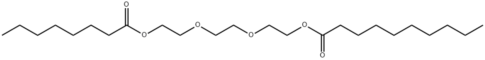 三甘醇辛酸癸酸酯 结构式