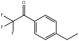 4'-乙基-2,2,2-三氟苯乙酮,73471-96-2,结构式