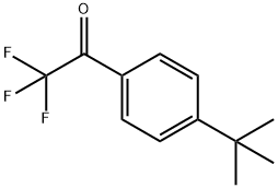 4'-TERT-BUTYL-2,2,2-TRIFLUOROACETOPHENONE 化学構造式