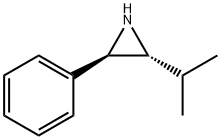 Aziridine, 2-(1-methylethyl)-3-phenyl-, trans- (9CI) Struktur