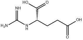 ALPHA-GUANIDINOGLUTARIC ACID Structure