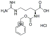 Z-ARG-OH HCL 化学構造式