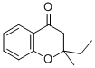 2-乙基-2-甲基色满-4-酮 结构式