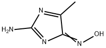 4H-Imidazol-4-one,2-amino-5-methyl-,oxime(9CI) Structure