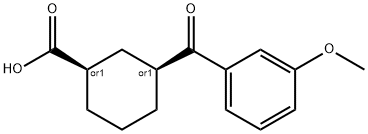 CIS-3-(3-METHOXYBENZOYL)CYCLOHEXANE-1-CARBOXYLIC ACID