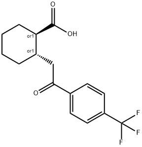 TRANS-2-[2-OXO-2-(4-TRIFLUOROMETHYLPHENYL)ETHYL]CYCLOHEXANE-1-CARBOXYLIC ACID price.