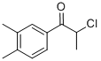 2-氯-1-(3,4-二甲基苯基)丙-1-酮, 735321-29-6, 结构式