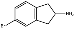 5-溴-2-氨基茚盐酸盐, 73536-88-6, 结构式
