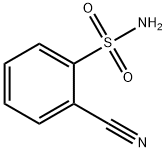 2-氰基苯磺酰胺, 73542-86-6, 结构式