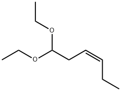 (Z)-1,1-DIETHOXY-3-HEXENE Struktur